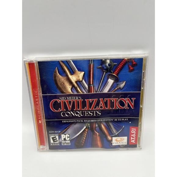 Sid Meier's Civilization Conquests PC Expansion - 2003 - Picture 1 of 7